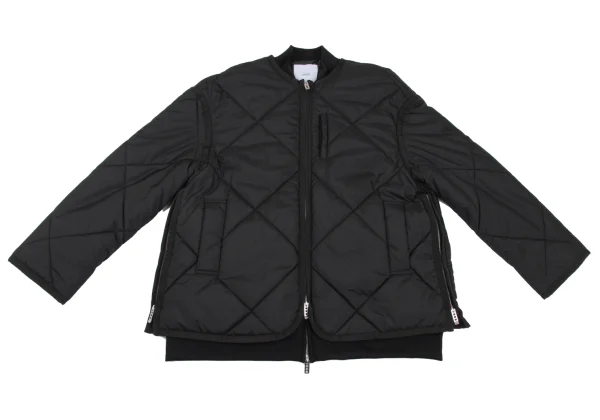 UN3D. Vest Layered Quilted Blouson K-167992_003