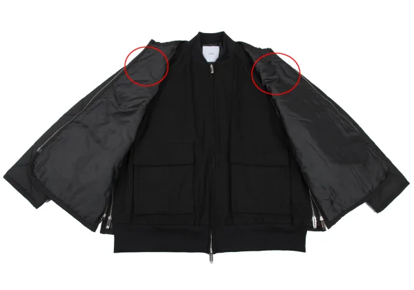 UN3D. Vest Layered Quilted Blouson K-167992_010