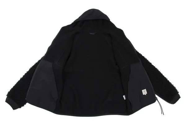 Scye Switching Shaggy Blouson K-167994_010