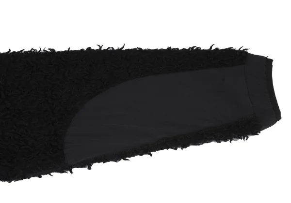 Scye Switching Shaggy Blouson K-167994_012