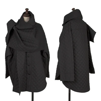 JNBY Nylon Stole Neck Design Quilting Padded Jacket