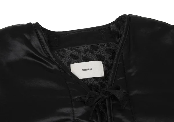 StandAlone Cotton Blend Leopard Boa Reversible Jacket K-167998_006