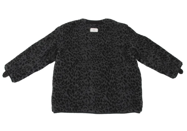 StandAlone Cotton Blend Leopard Boa Reversible Jacket K-167998_014