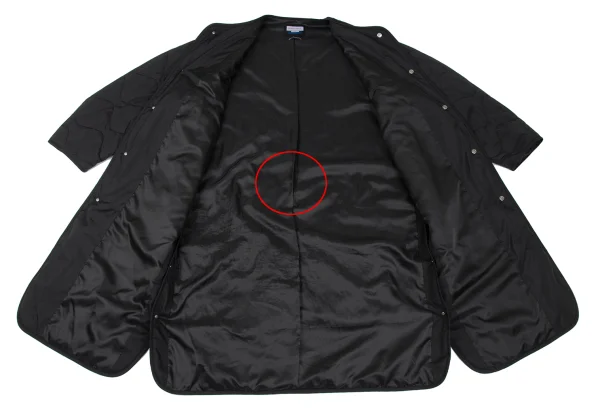 MAISON SPECIAL Switching Snap Button Quilted Padded Coat K-168000_012