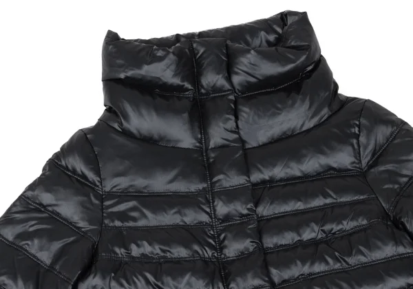LE CIEL BLEU Nylon Belted Down Jacket K-168002_003