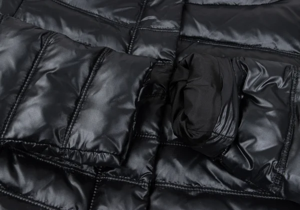 LE CIEL BLEU Nylon Belted Down Jacket K-168002_007