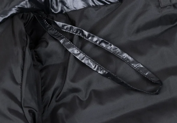 LE CIEL BLEU Nylon Belted Down Jacket K-168002_012