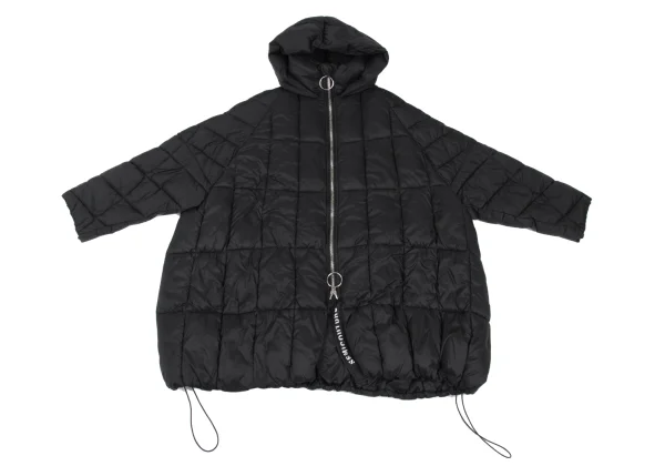 SEMICOUTURE Ring Zip Design Box Quilted Padded Jacket K-168004_002