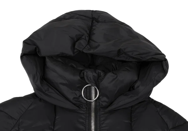 SEMICOUTURE Ring Zip Design Box Quilted Padded Jacket K-168004_004