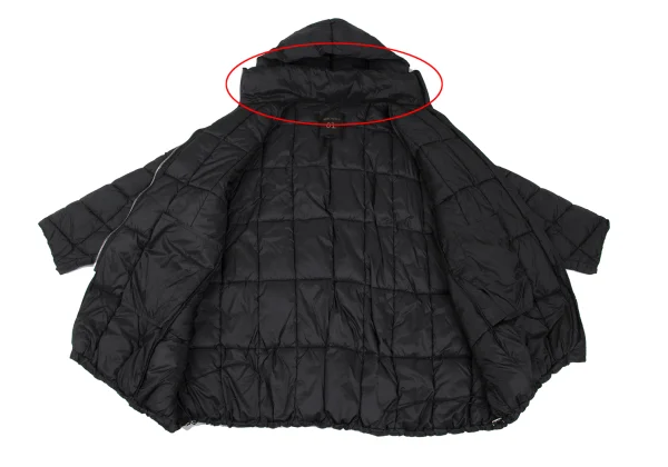 SEMICOUTURE Ring Zip Design Box Quilted Padded Jacket K-168004_012