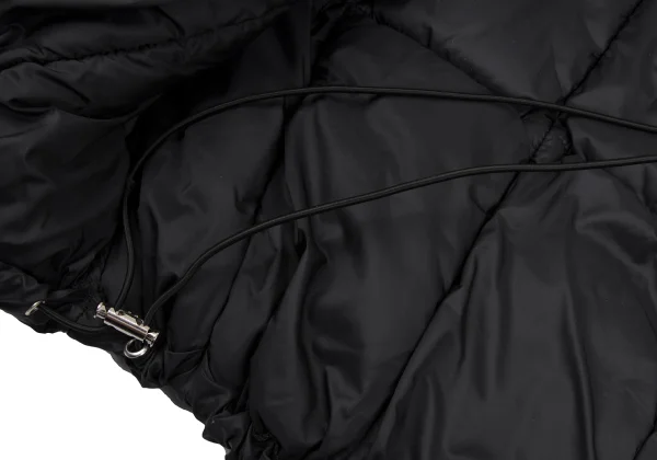 SEMICOUTURE Ring Zip Design Box Quilted Padded Jacket K-168004_014