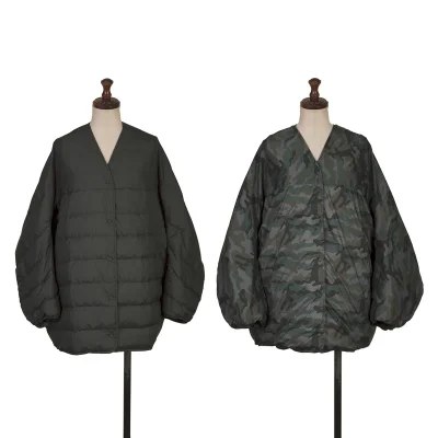 Dignite Collier Camouflage Reversible Down Jacket