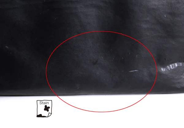 ジャンポールゴルチエ オムJean Paul GAULTIER HOMME がま口コーティングドクターバッグ 黒 K-168016_006