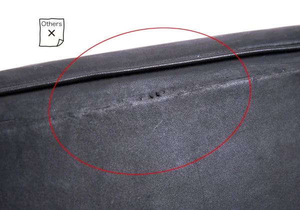 ジャンポールゴルチエ オムJean Paul GAULTIER HOMME がま口コーティングドクターバッグ 黒 K-168016_010