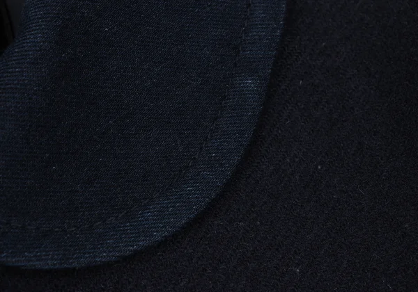 tricot COMME des GARCONS Wool Patch Pocket Round Collar Jacket K-168020_004