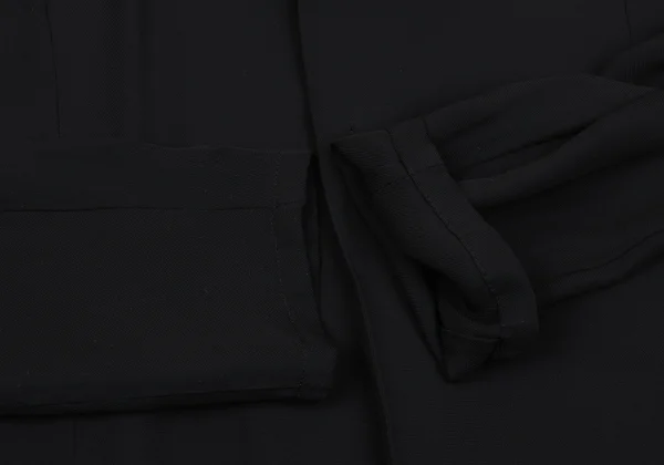 Yohji Yamamoto NOIR Silk Rayon Sheer Snap Button Jacket K-168021_007