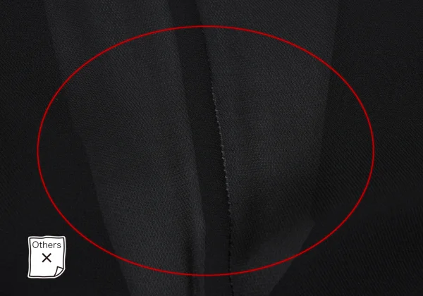 Yohji Yamamoto NOIR Silk Rayon Sheer Snap Button Jacket K-168021_017