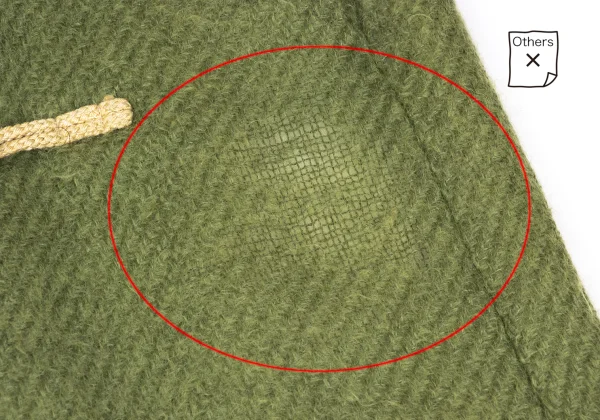 tricot COMME des GARCONS Wool Blend Yoke Switching Duffle Coat K-168023_010