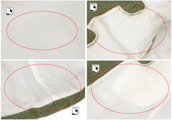 tricot COMME des GARCONS Wool Blend Yoke Switching Duffle Coat K-168023_014