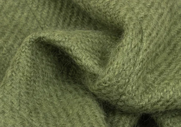 tricot COMME des GARCONS Wool Blend Yoke Switching Duffle Coat K-168023_017