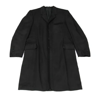 Yohji Yamamoto POUR HOMME Silk Striped Woven Taping Jacket
