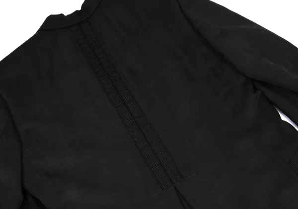 Yohji Yamamoto POUR HOMME Silk Striped Woven Taping Jacket K-168024_013