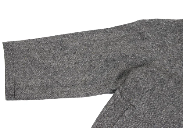 S'YTE Nordic Pattern Knit Switching Tweed Zip Jacket K-168028_004