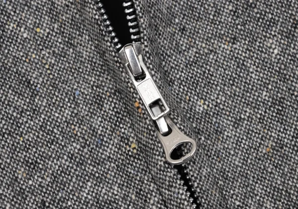 S'YTE Nordic Pattern Knit Switching Tweed Zip Jacket K-168028_008