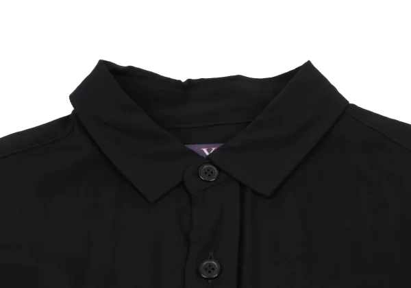 KAYO NAKAMURA by Y's Pleats Switching Sleeveless Shirt Dress K-168032_004