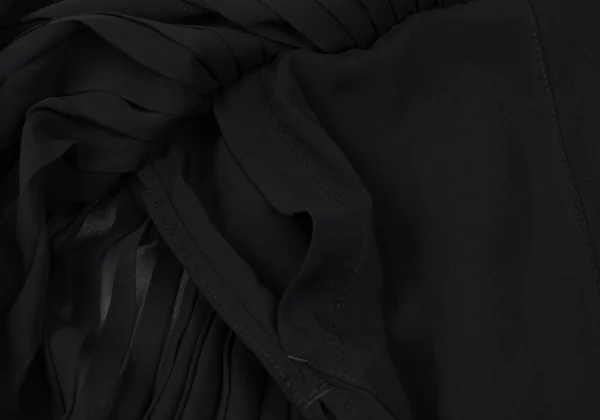 KAYO NAKAMURA by Y's Pleats Switching Sleeveless Shirt Dress K-168032_012