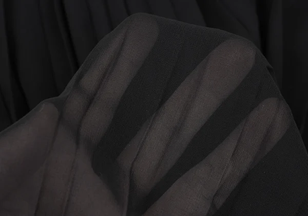 KAYO NAKAMURA by Y's Pleats Switching Sleeveless Shirt Dress K-168032_015