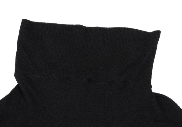 Y's LIMITED EDITION Asymmetry Wool Rib Knit Top K-168033_004