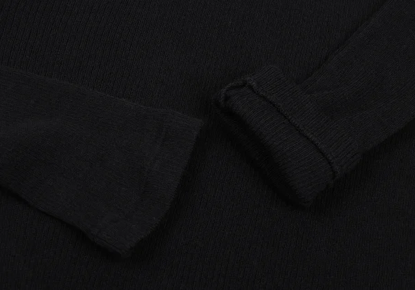 Y's LIMITED EDITION Asymmetry Wool Rib Knit Top K-168033_007