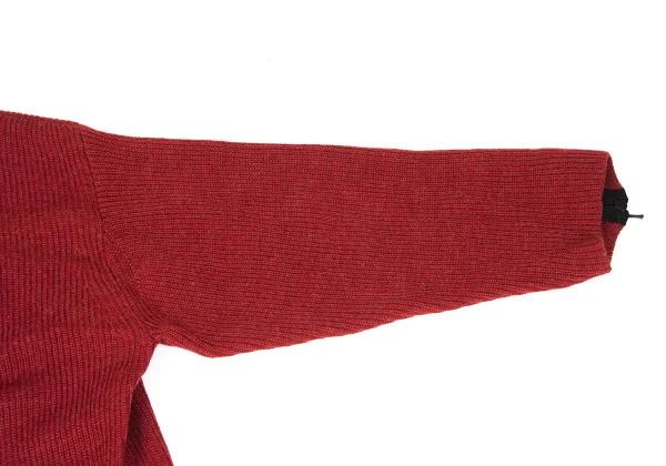 RISMAT by Y's Buttonless Wool Rib Knit Long Cardigan K-168035_006