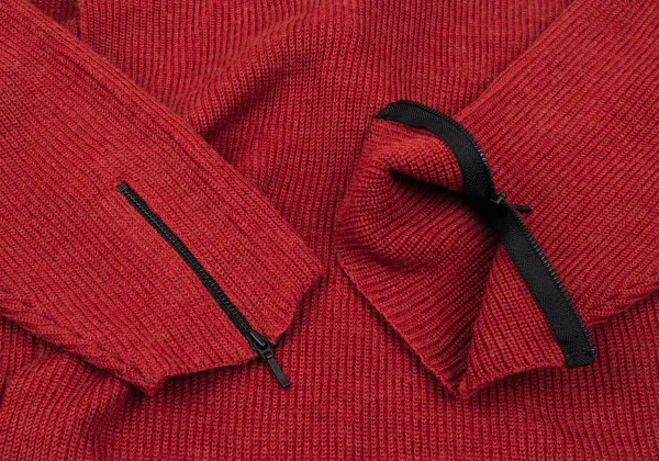 RISMAT by Y's Buttonless Wool Rib Knit Long Cardigan K-168035_007