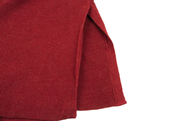 RISMAT by Y's Buttonless Wool Rib Knit Long Cardigan K-168035_009