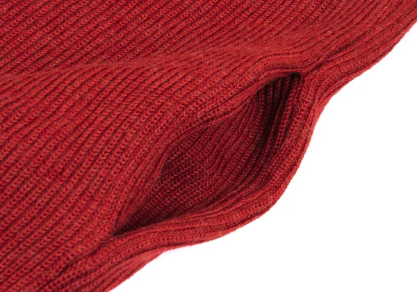 RISMAT by Y's Buttonless Wool Rib Knit Long Cardigan K-168035_010