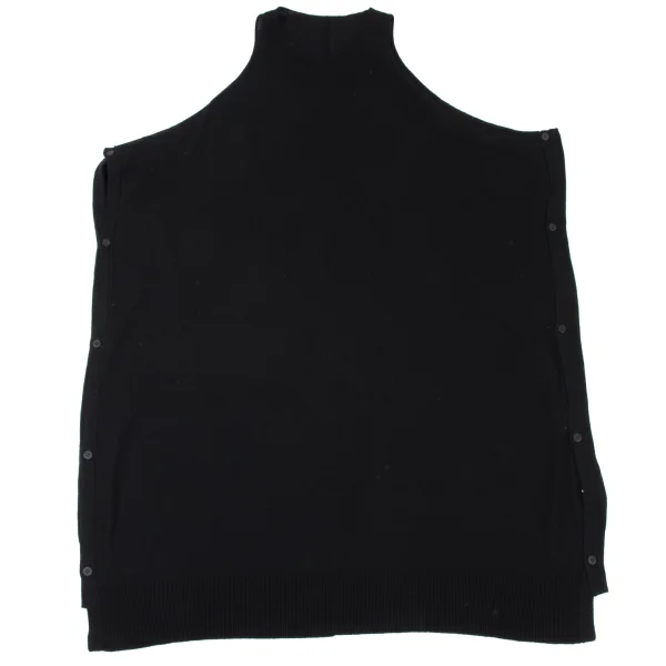 RISMAT by Y's Acrylic Cotton Side Button Sleeveless Knit Dress K-168036_002