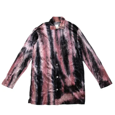 Yohji Yamamoto POUR HOMME Dyed Velvet Shirt