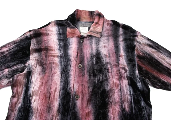 Yohji Yamamoto POUR HOMME Dyed Velvet Shirt K-168040_002