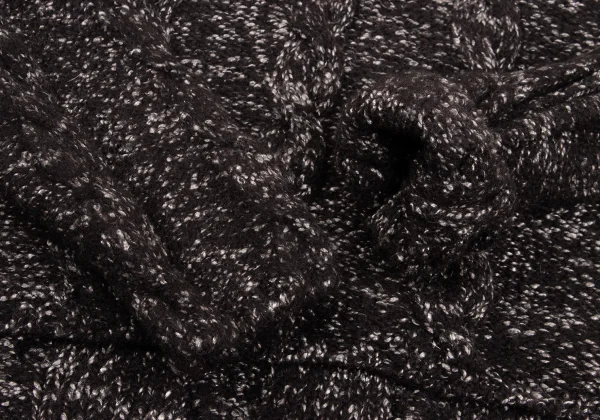 Yohji Yamamoto POUR HOMME Wool Blend Long Back High-neck Knit Sweater K-168041_008