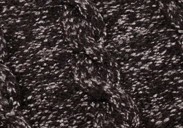 Yohji Yamamoto POUR HOMME Wool Blend Long Back High-neck Knit Sweater K-168041_010