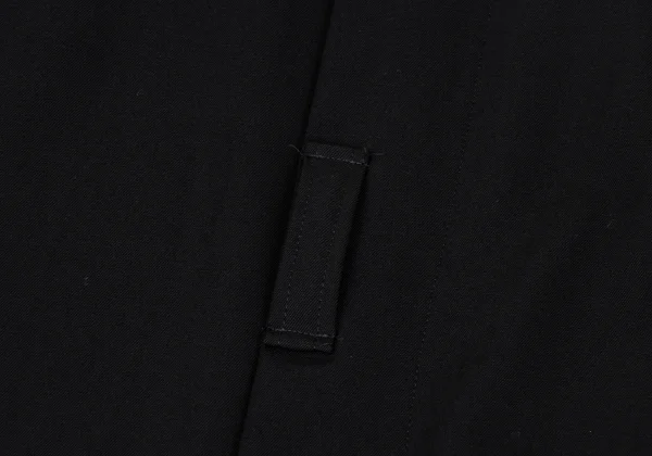 Y's Wool Gabardine Suspender Wrap Dress K-168043_009