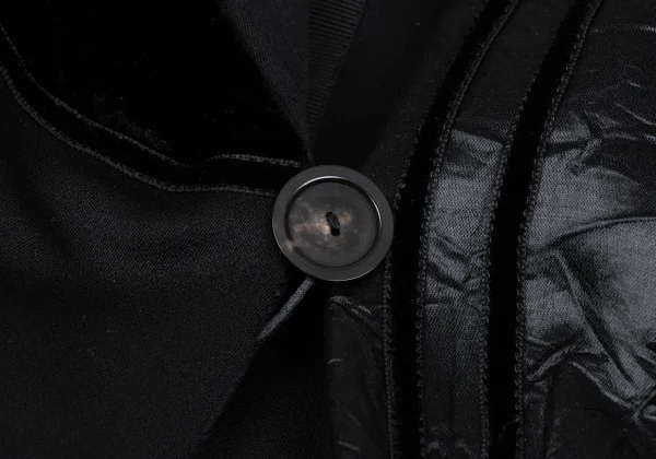 KENZO Mixed-material Patchwork Coat K-168044_010