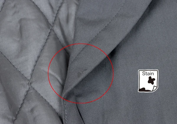 Composition by KENZO Lining Quilted Buttonless Jacket K-168045_011