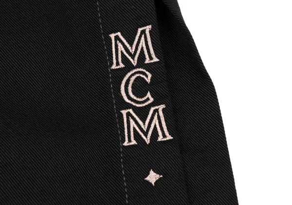 MCM Side Logo Embroidery Cupra Skirt K-168046_007
