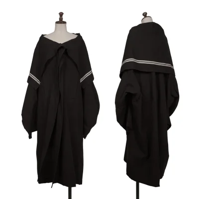 Y's Rayon Cotton Sailor Coat