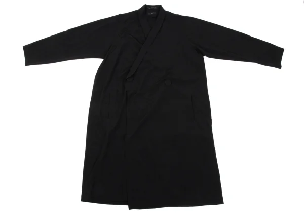 Y's Crepe de Chine Shawl Collar Coat K-168050_002