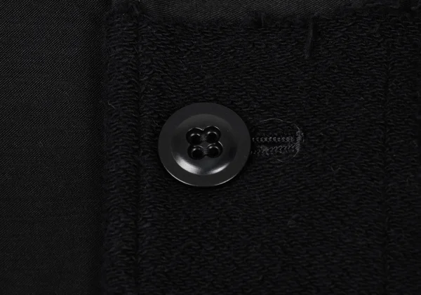 Y's Patchwork No Collar Cotton Coat K-168051_006