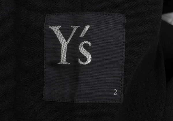 Y's Square Crochet Asymmetrical Jacket K-168054_019